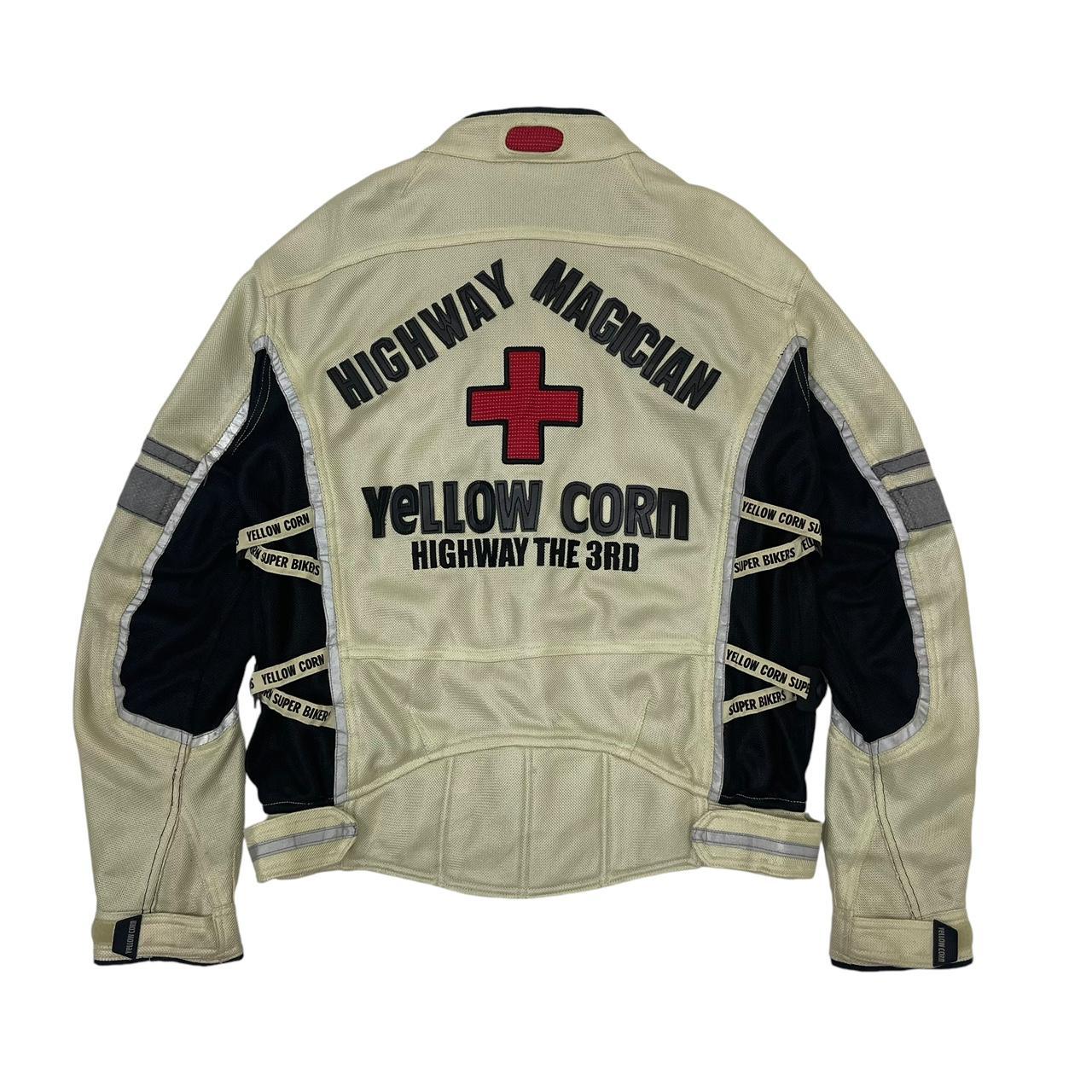 ⚡️Vintage Yellow Corn Highway Magician Racing Riders | Depop