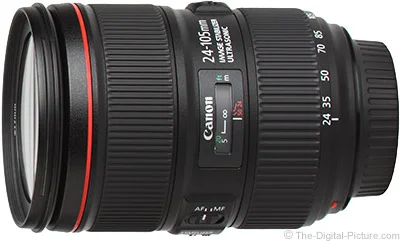 Canon EF 24-105mm f/4L IS II USM Lens Compared to the Canon EOS 7D