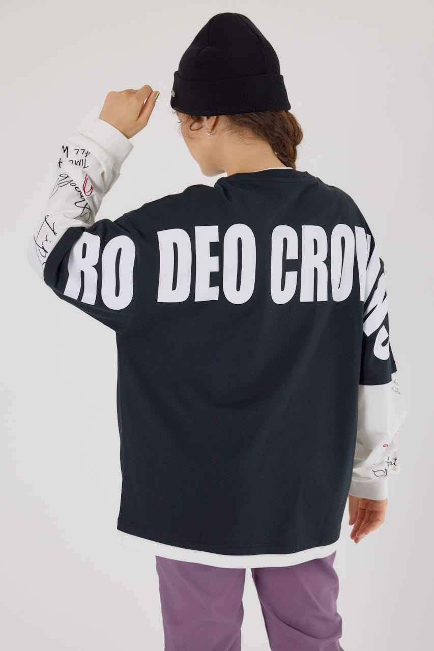 RODEO CROWNS WIDE BOWL | 【UNISEX】オーバーロゴレイヤードロング