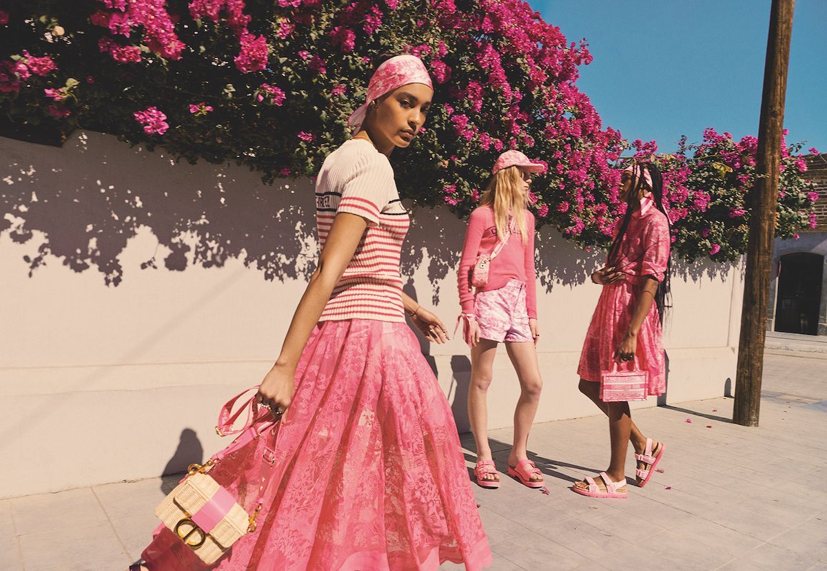 ディオール サーモンピンクセーター ディオール サーモンピンク