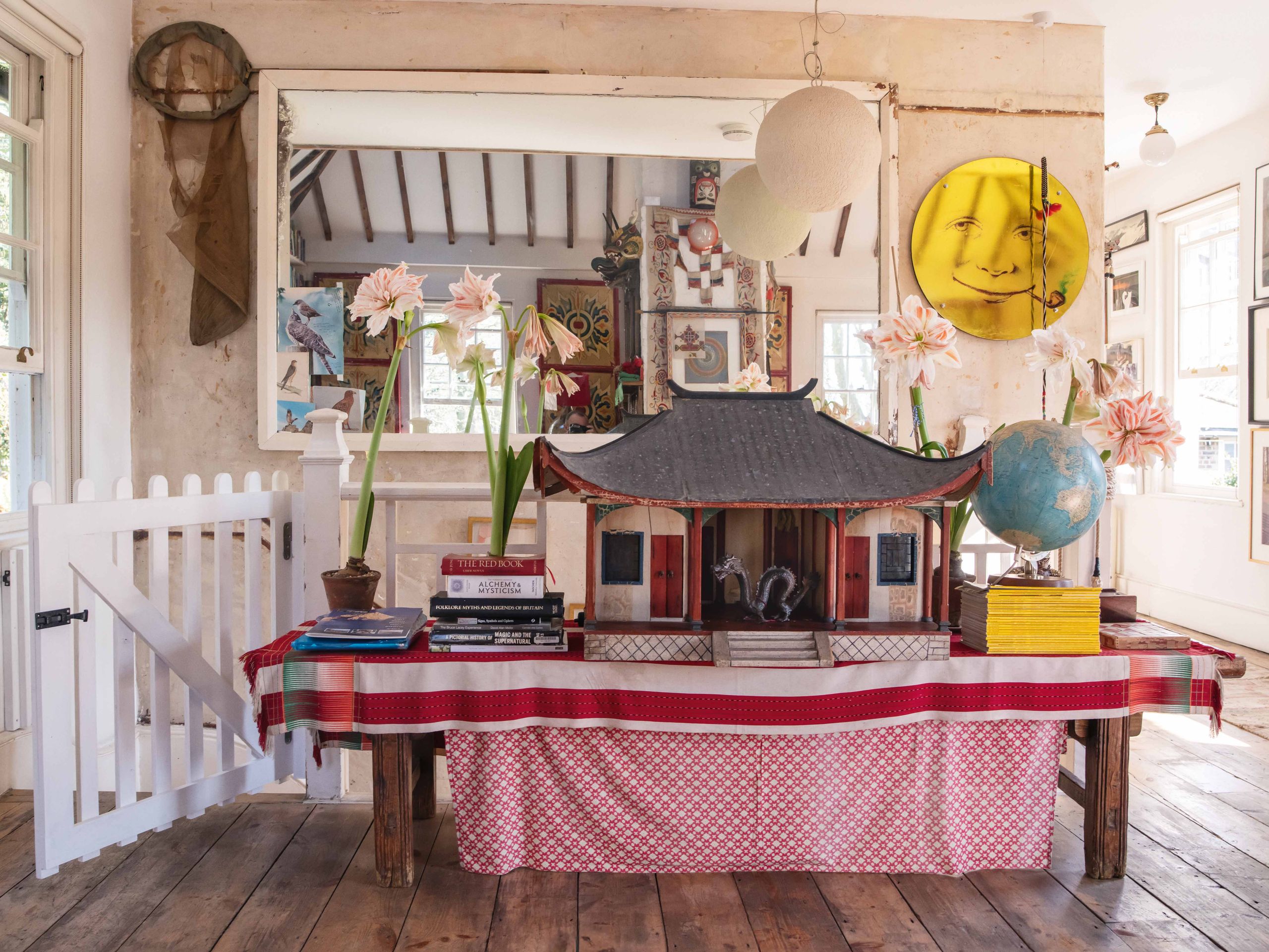 Tim Walker, Vogue's star photographer, fills his Hackney cottage