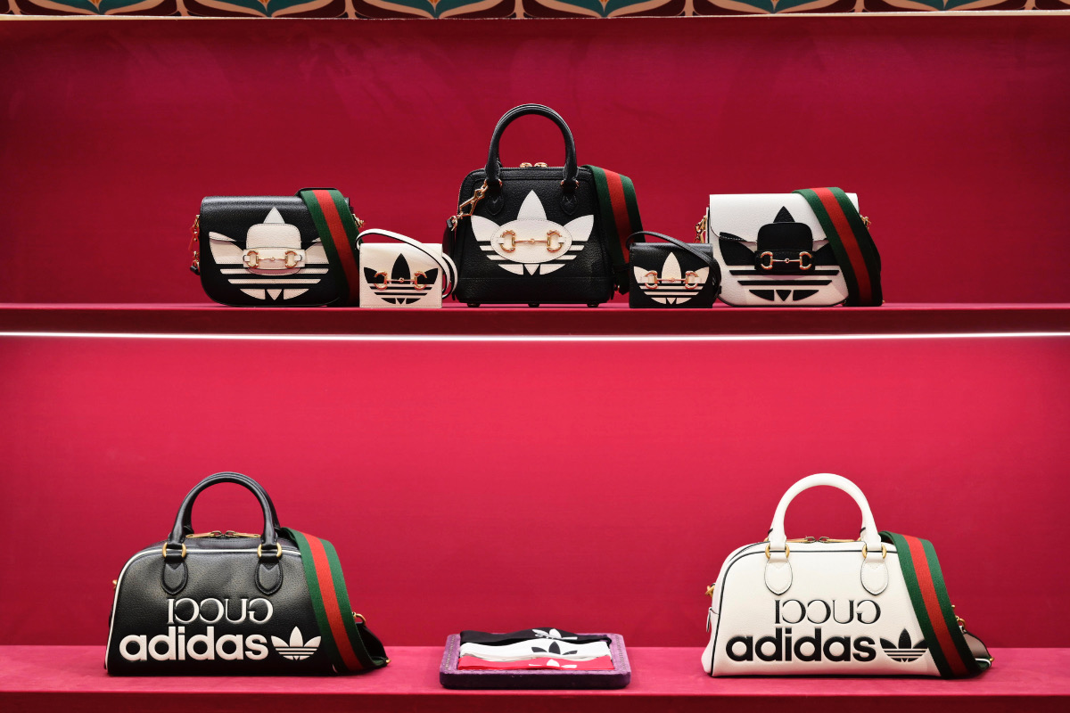 グッチ」×「アディダス」のポップアップストアを先行公開 伝統と