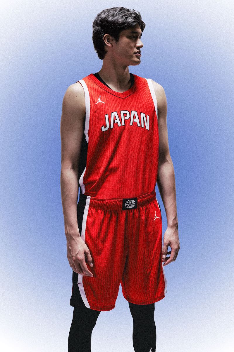ジョーダン ブランド」がバスケットボール日本代表の新ユニフォームを