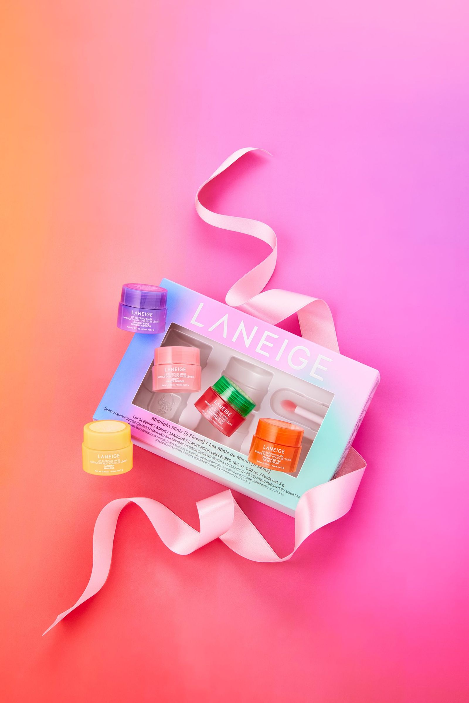 2024年クリスマスコフレ】「ラネージュ」の人気リップが赤×白の