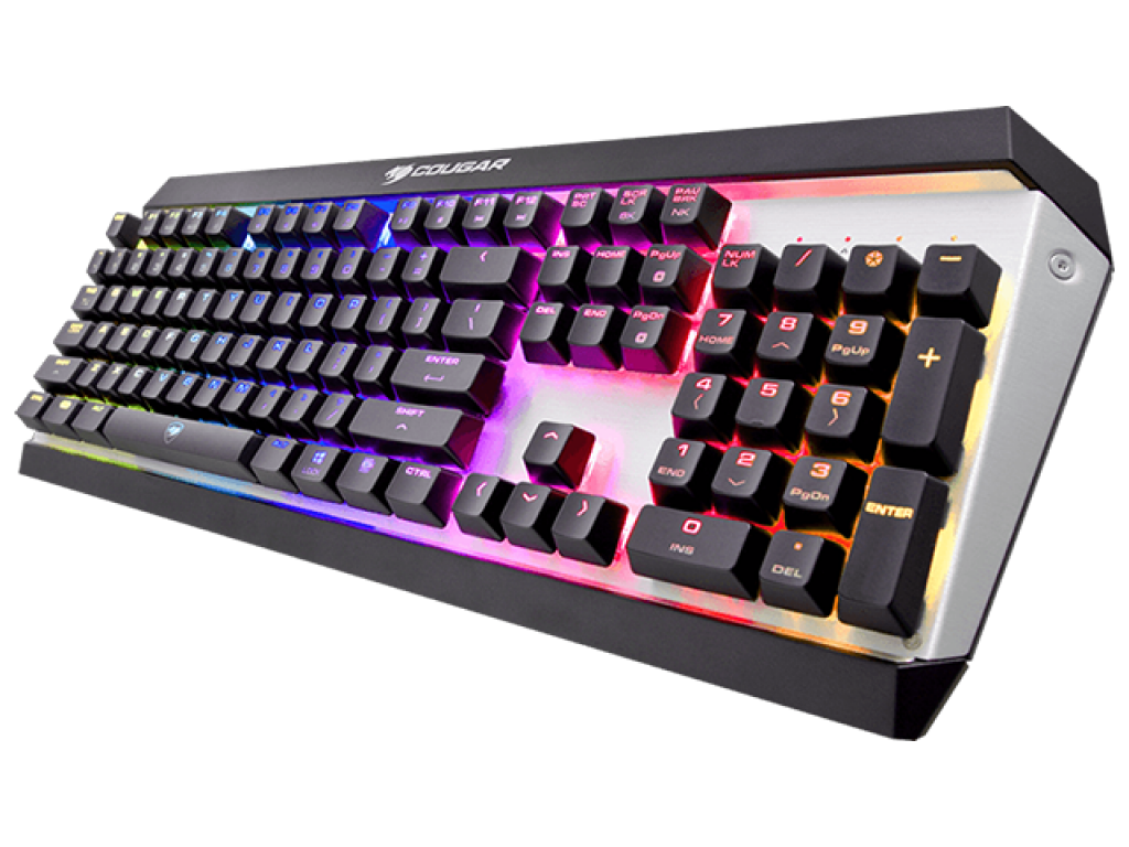 アルミニウムフレーム採用のゲーミングキーボード「COUGAR HAGANE」が