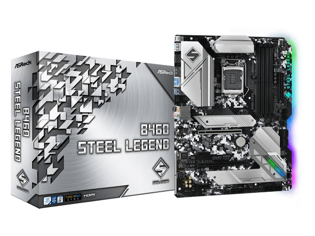 ASRock B460 Steel Legend インテル 400シリーズ LGA1200対応 intel