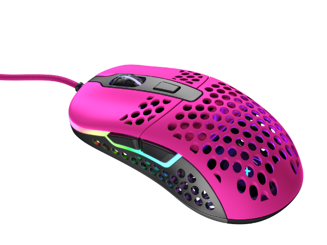 Xtrfy M42 RGB ピンク ゲーミングマウス M42 左右対称 超軽量