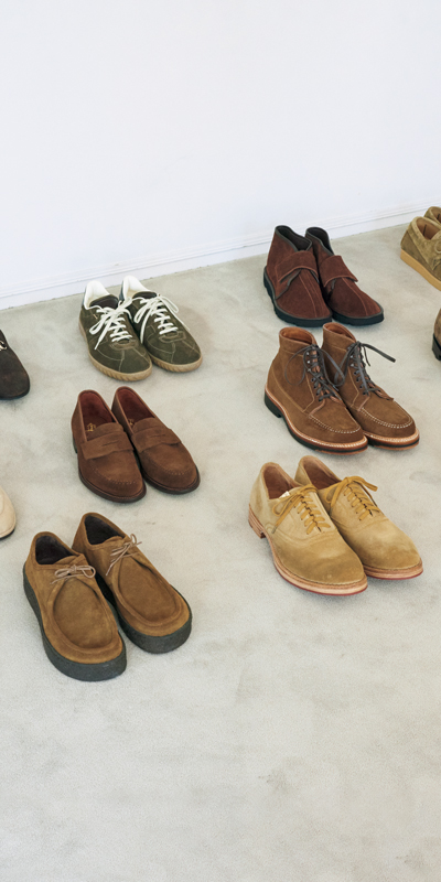 冬の足元を装うスエードシューズ16選。〈オーラリー〉〈パラブーツ