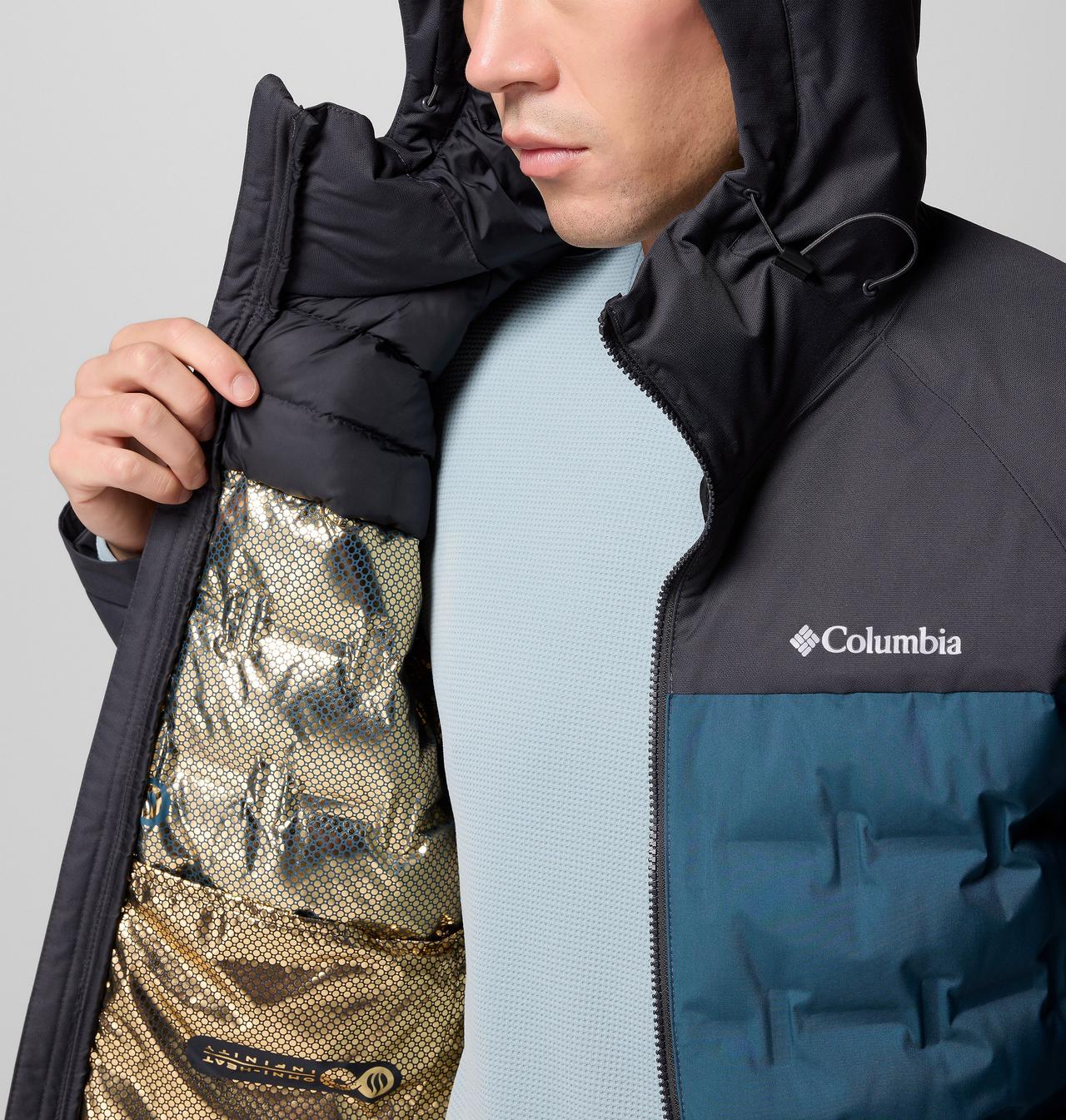 Men's Grand Trek III Down Hooded Jacket - Tall | Columbia