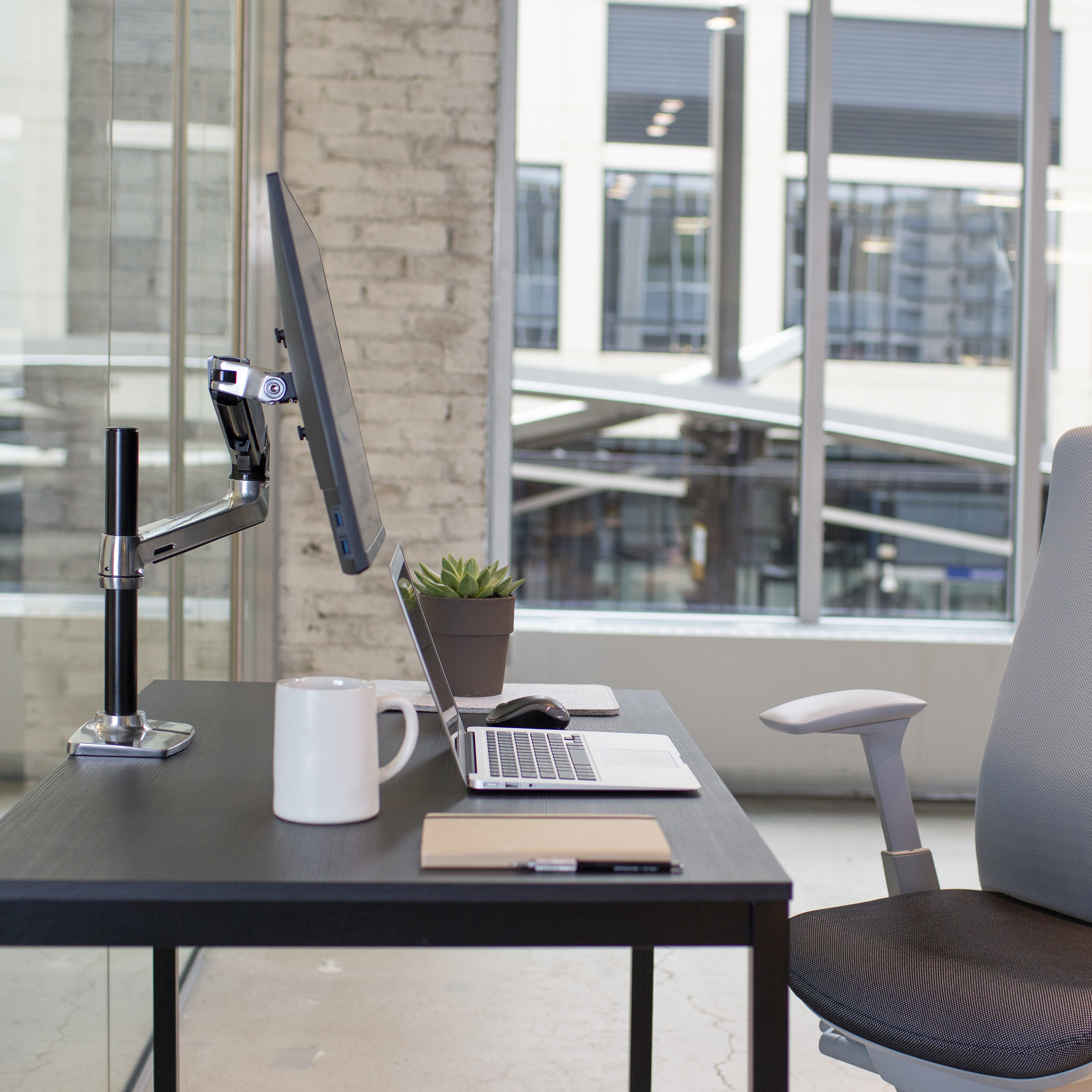 LX デスクマウントアーム,長身ポール