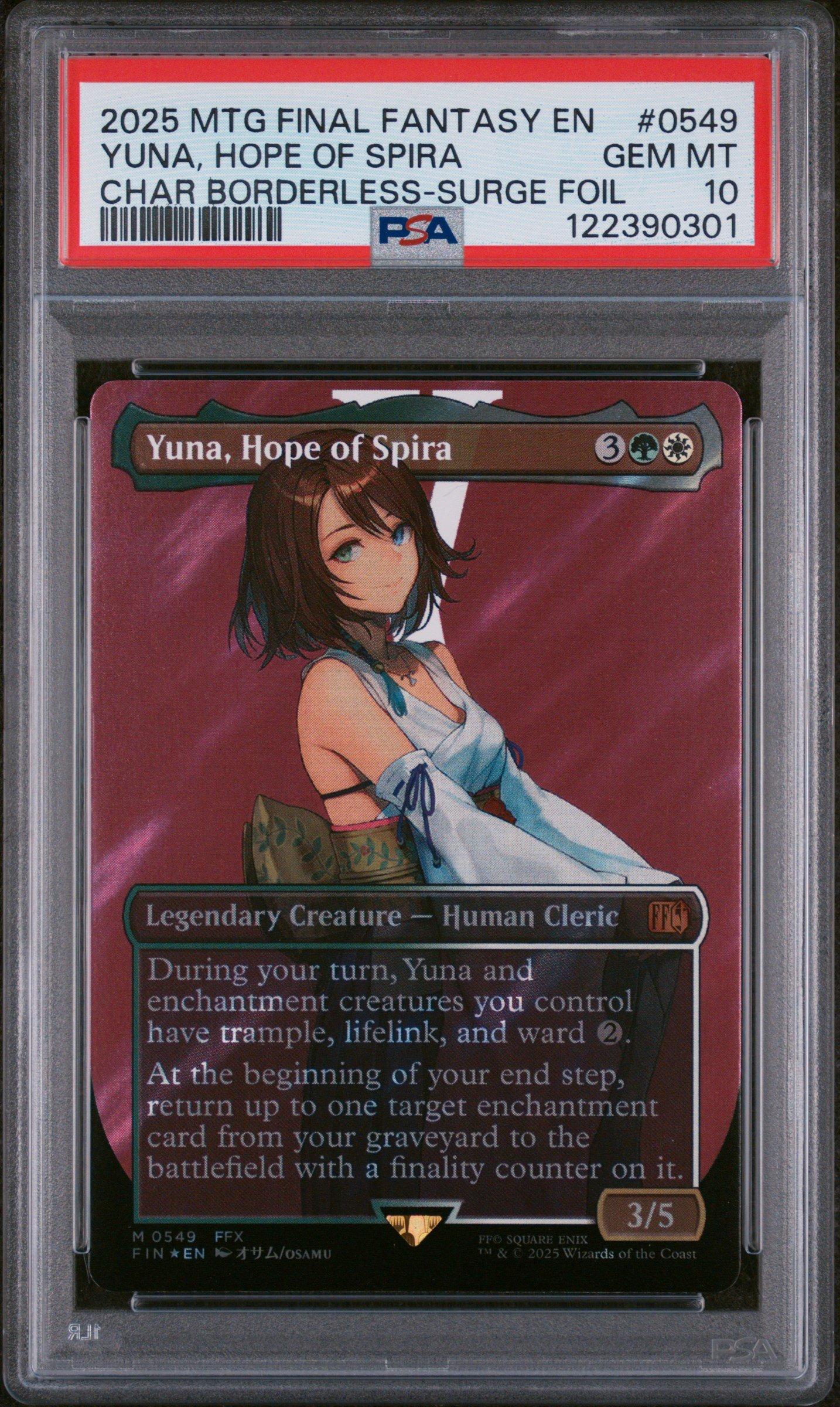 PSA9 MTG アニマ/悲嘆 Foil 日本語 Final Fantasy Anima - Grief