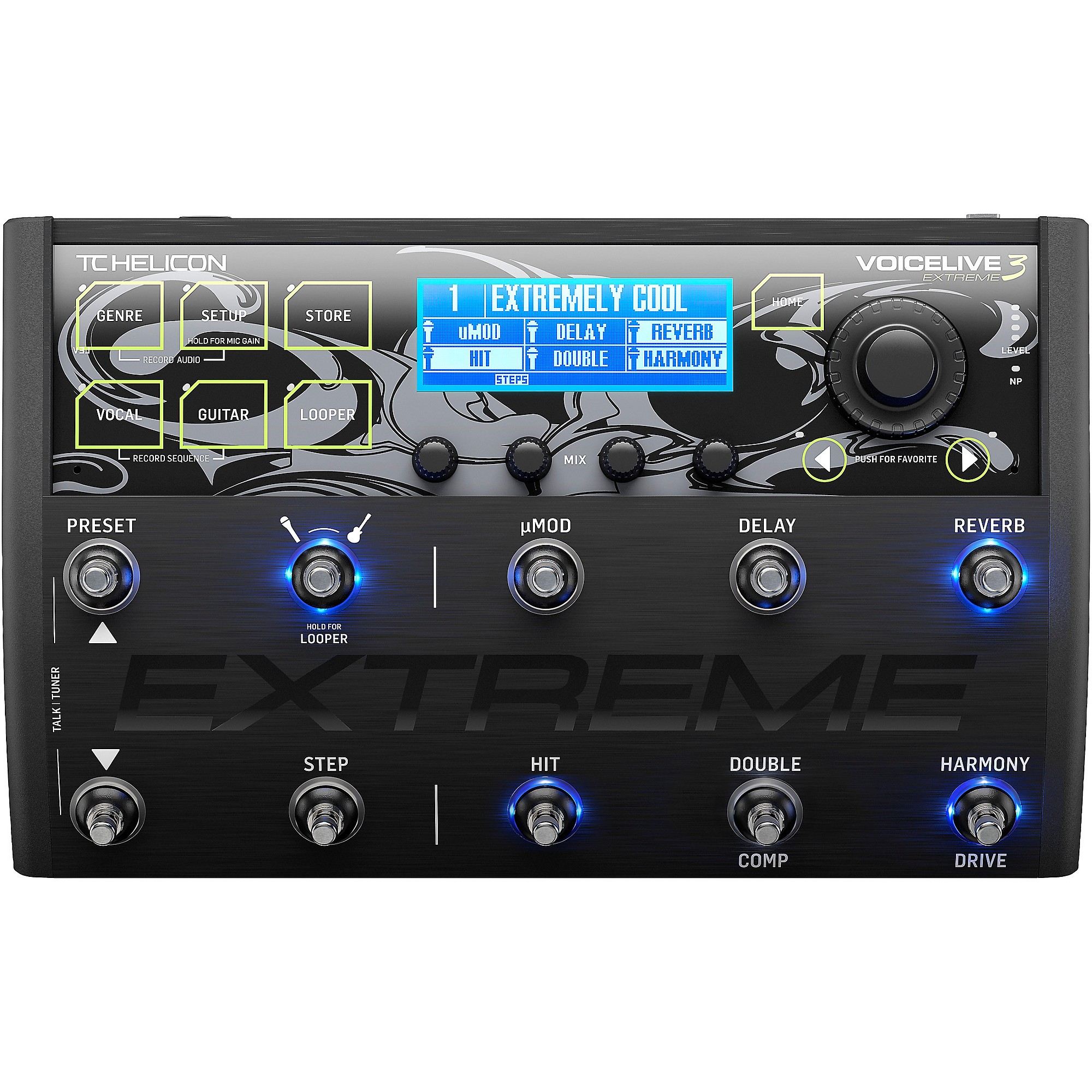 TC Helicon VoiceLive 3 Extreme Vocal and Guitar Effects Processor