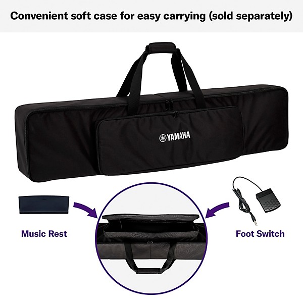 Yamaha P-121 Portable Digital Piano White | Guitar Center