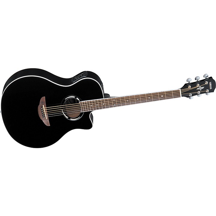 Yamaha APX500 Thinline Acoustic-Electric Cutaway Black | Guitar Center
