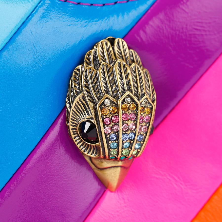 KENSINGTON HEART X BODY Neon Cross Body Purse by KURT GEIGER LONDON