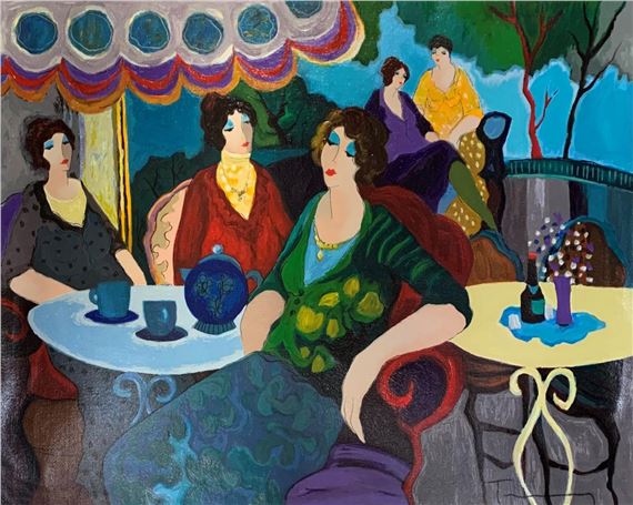 Itzchak Tarkay | Red Hat | MutualArt