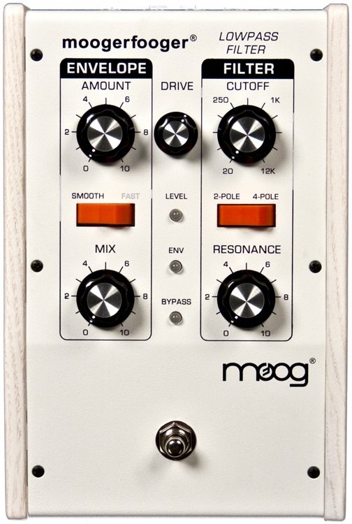 Moog Moogerfooger MF-101 Lowpass Filter - Limited Edition White-on