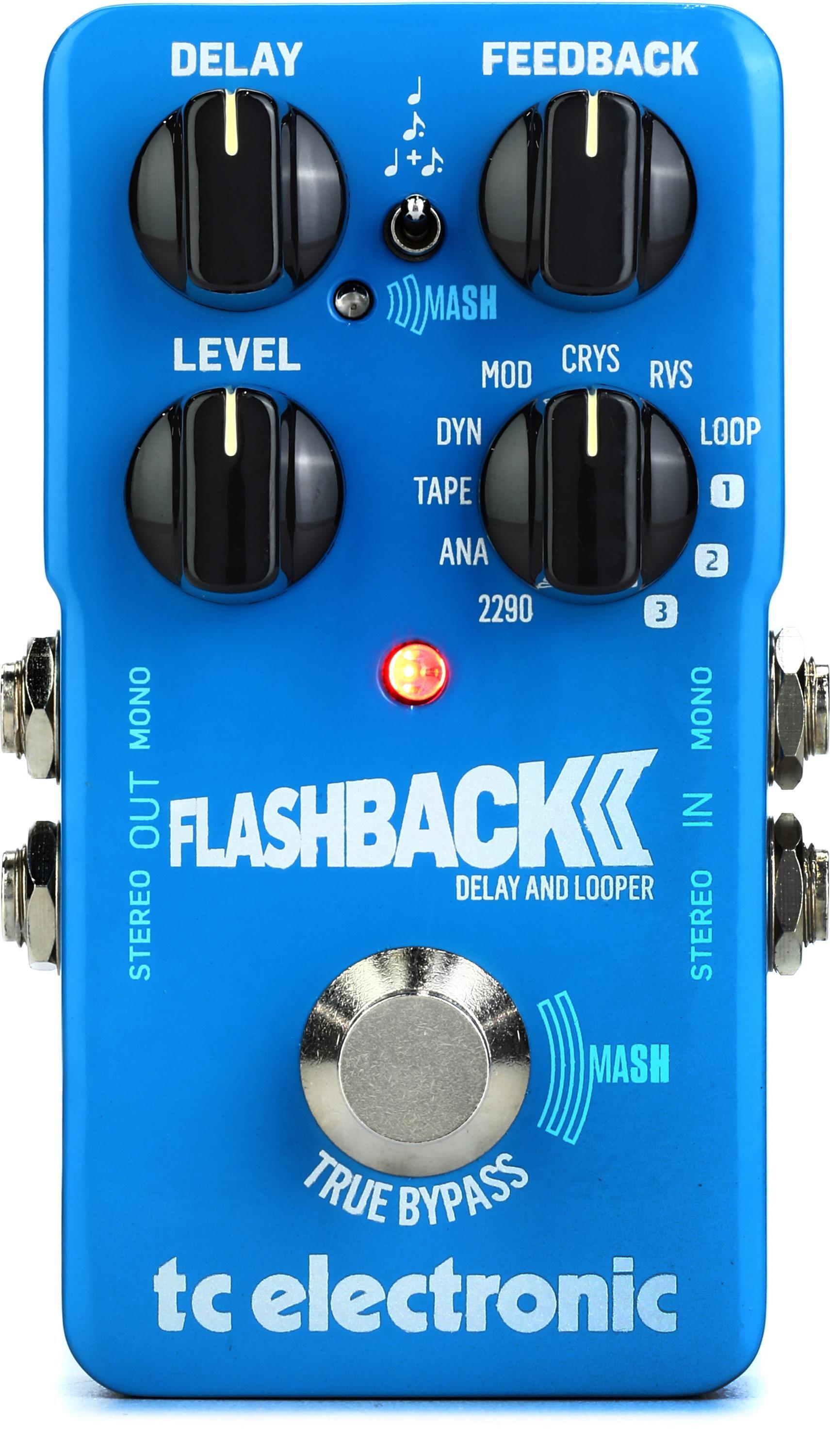TC Electronic Flashback 2 Delay and Looper Pedal Reviews | Sweetwater