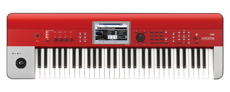 Korg Krome 61-Key Synthesizer Workstation - Red Limited Edition