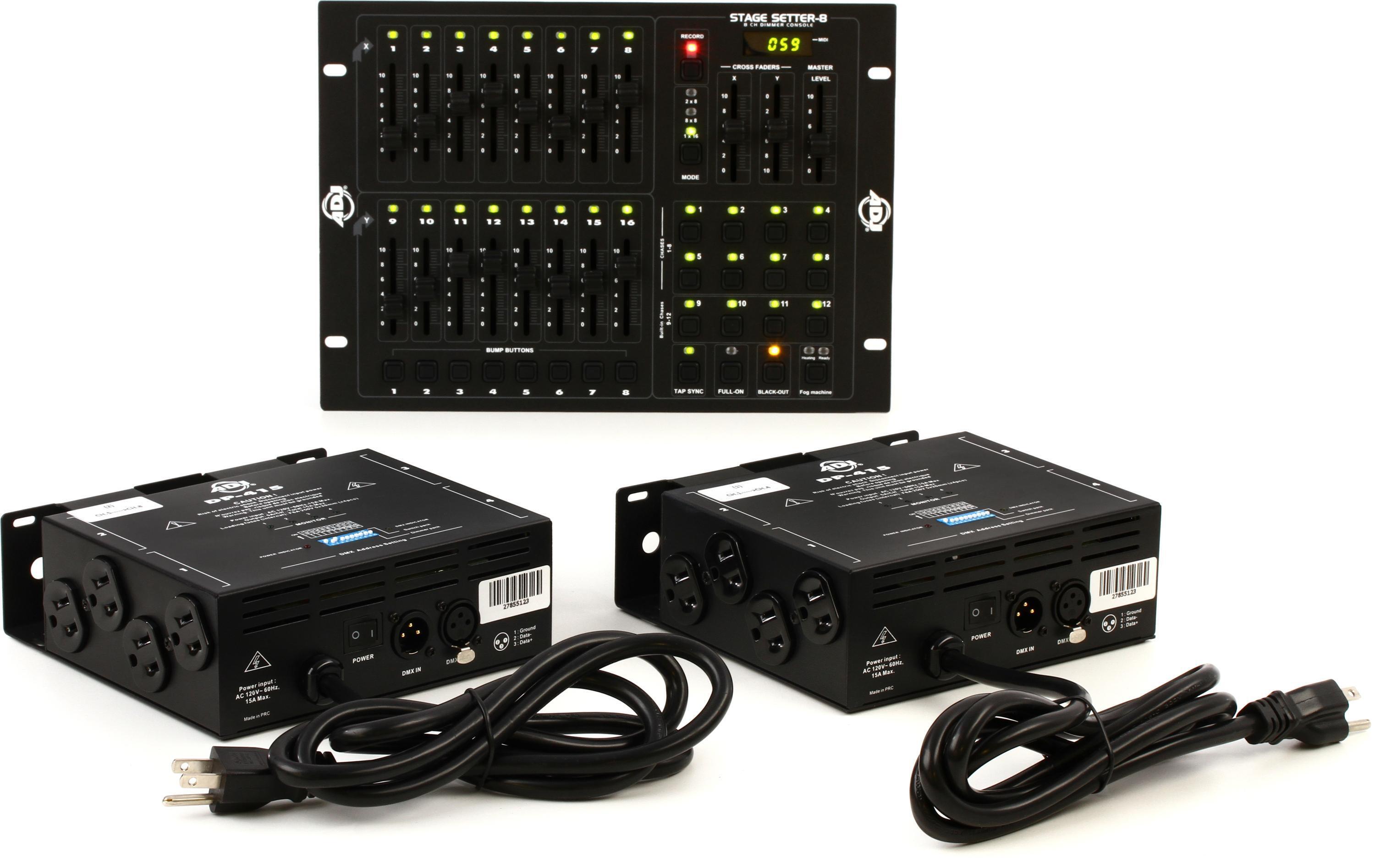 ADJ Stage Pak 1 Lighting Controller Package with Stage Setter-8
