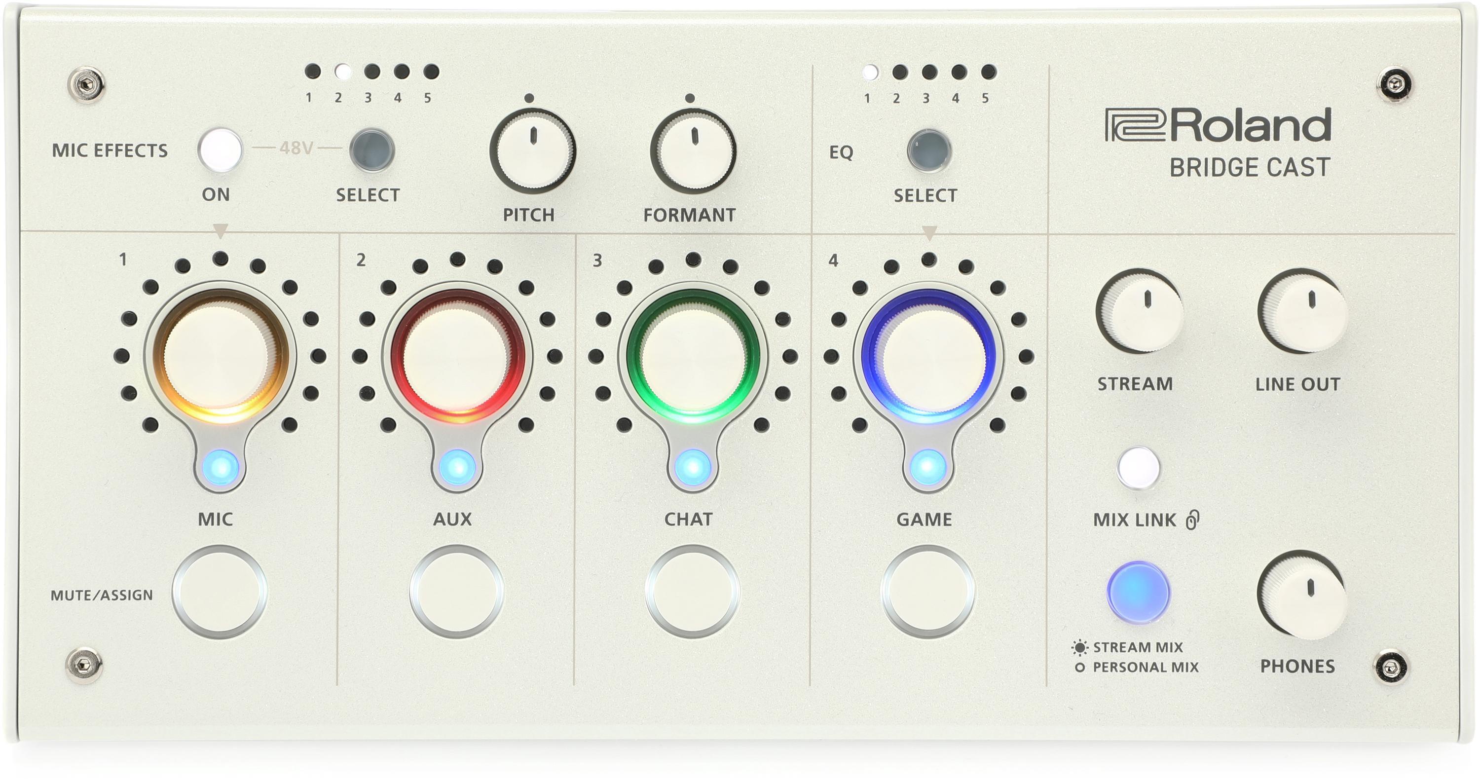 Roland HS-5 5-channel Personal Session Mixer | Sweetwater