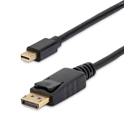 Mini DisplayPort - DisplayPort 1.2変換ケーブル／3m／4K60Hz／21.6