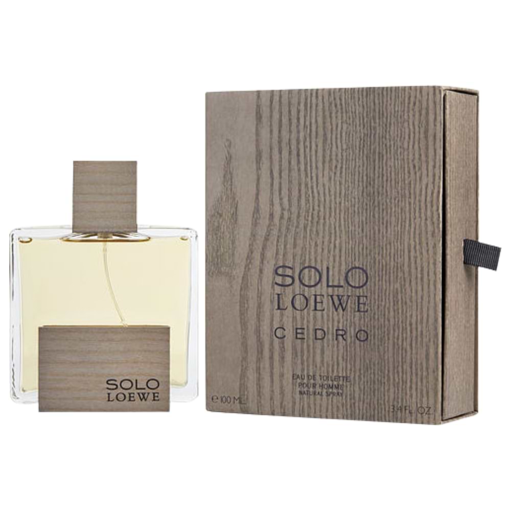 Loewe Solo cedro by Loewe Pour Homme by Loewe EDT 3.4 oz |MaxAroma.com