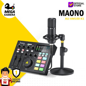 Maono AU AM100 K1 Microphone with Audio Interface Podcat Gaming