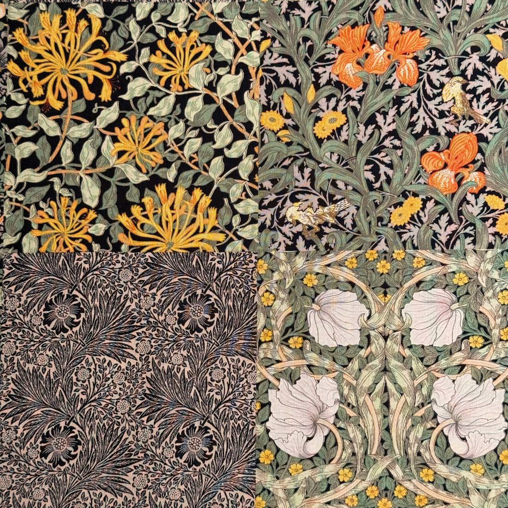 V&A William Morris ウィリアムモリス シーチング生地＜Morris Mosaic