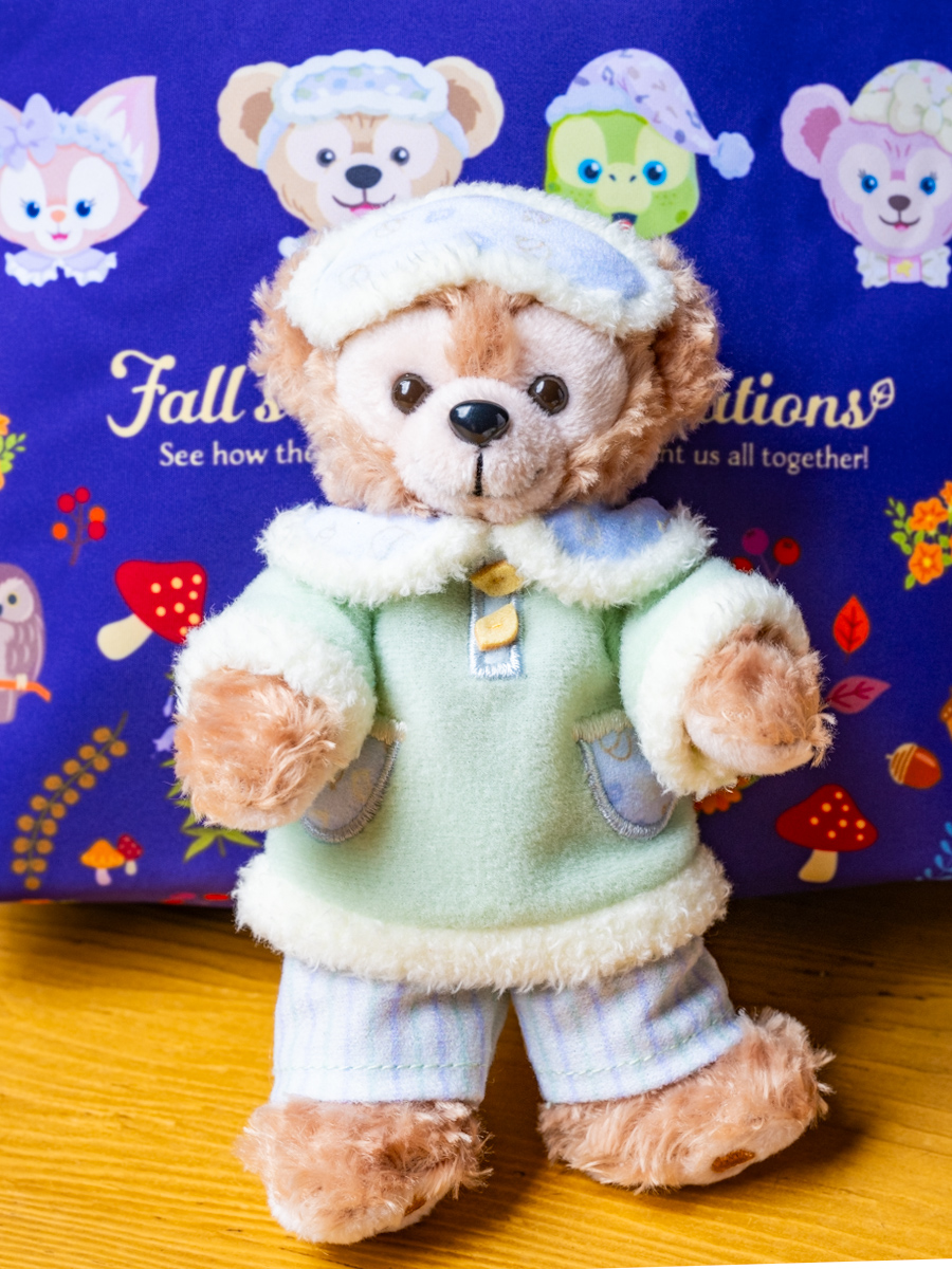 パジャマ姿がかわいい！東京ディズニーシー“ダッフィー＆フレンズの