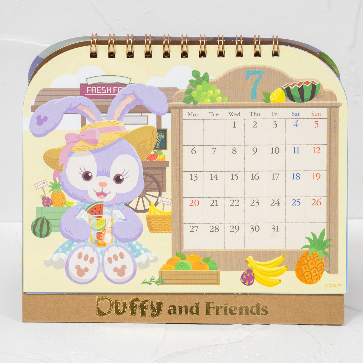 2026年用！東京ディズニーシー「ダッフィー&フレンズ」カレンダー