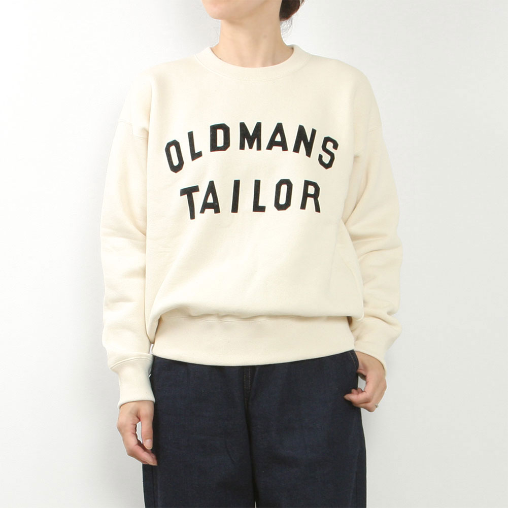 OLDMANS TAILOR[オールドマンズ テーラー]OMT PRINT CREW SWEAT NO