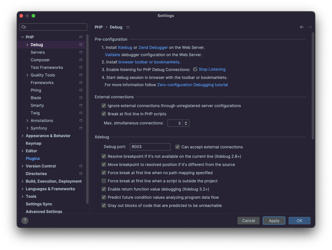 Xdebug Configuration — PhpStorm / Docker | by Arthur Gorden