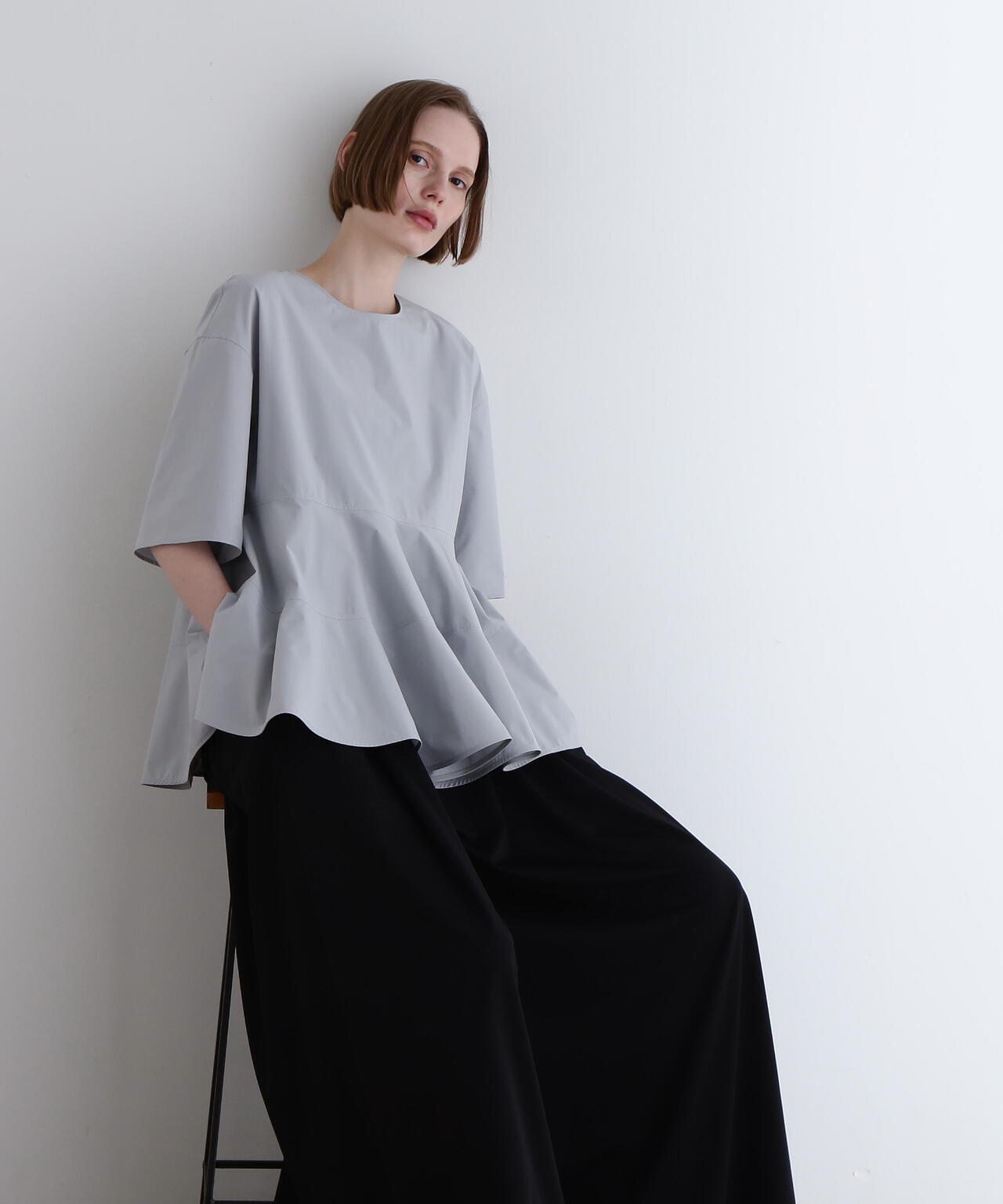 SOLOTEX ブロードフレアブラウス | LE PHIL（ル フィル） ｜【公式