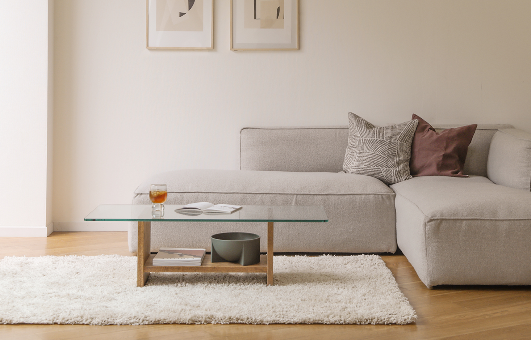 for ONLINE STORE / 新商品発売のお知らせ - WOOL SHAGGY RUG - MOMO