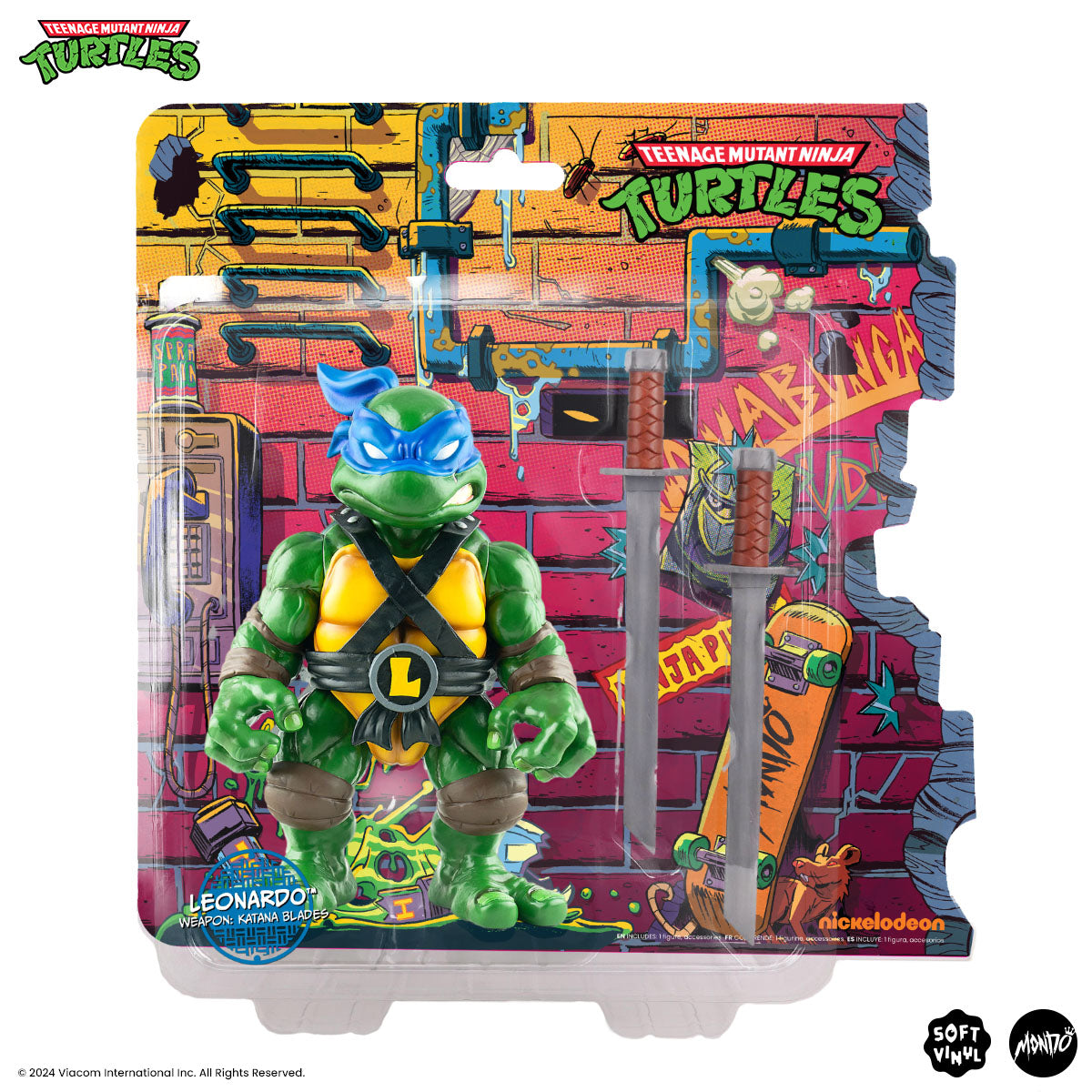 Teenage Mutant Ninja Turtles - Leonardo Soft Vinyl Figure – Mondo