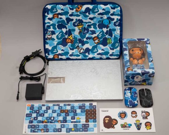 ASUSとBAPEのコラボノートPCを詳しくレビュー紹介。ASUS Vivobook S 15