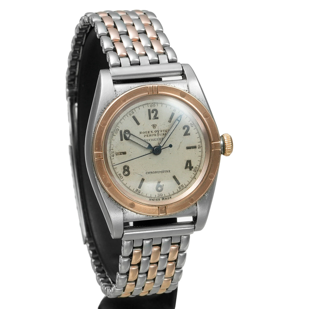 ROLEX バブルバック×BUCHERER'S 1948年頃 Ref.3372 アンティーク品
