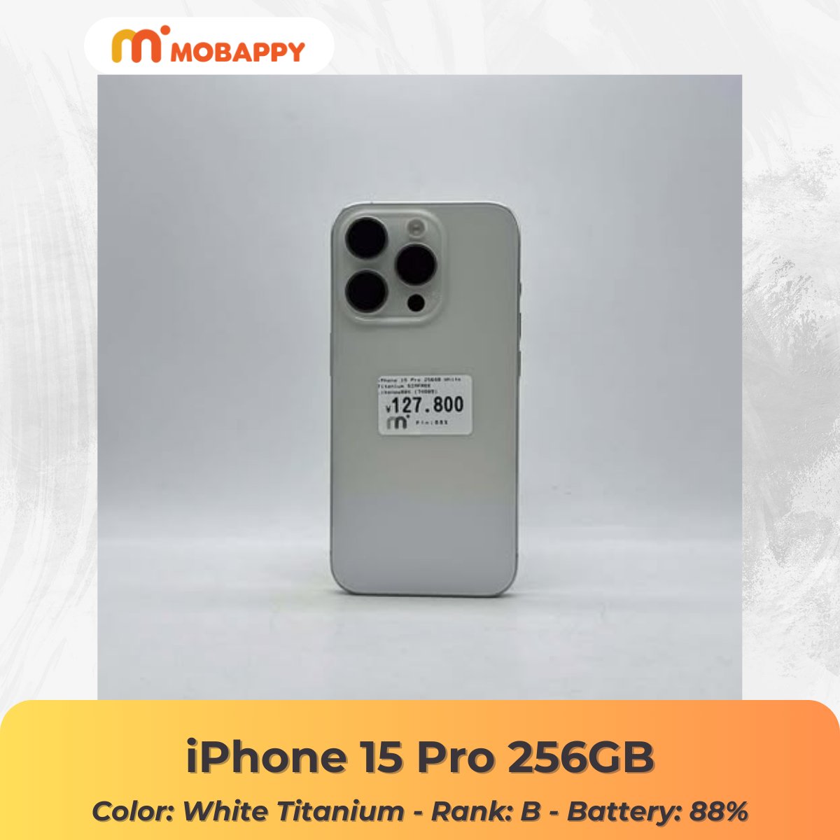 iPhone 15 Pro 256GB White Titanium SIM FREE