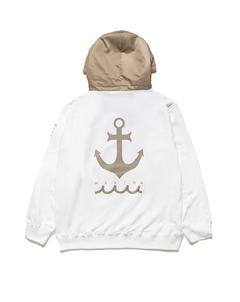 WEB限定］LEON × muta MARINE 中綿フード切替 プルパーカー – muta