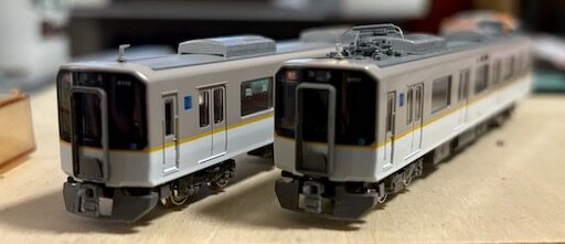 近鉄シリーズ21 TNカプラー対応＆モーター付き 9020系入線 - 遅咲き