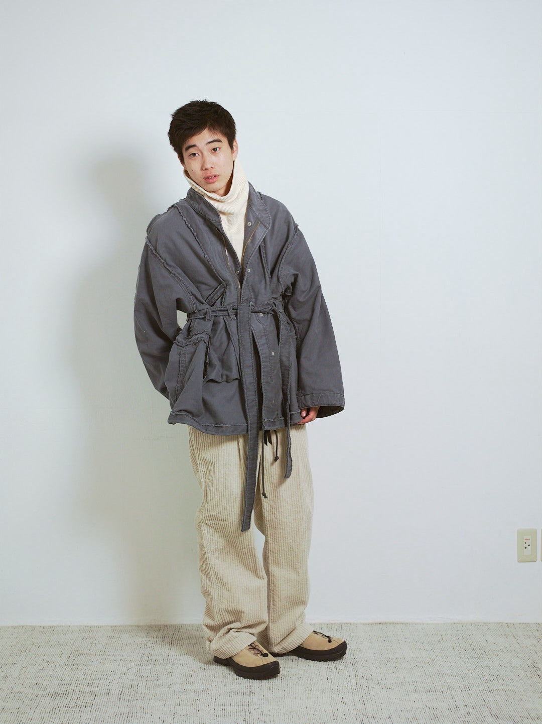 MID LENGTH M-65 COAT : DOUBLE FACE – Name. OFFICIAL STORE