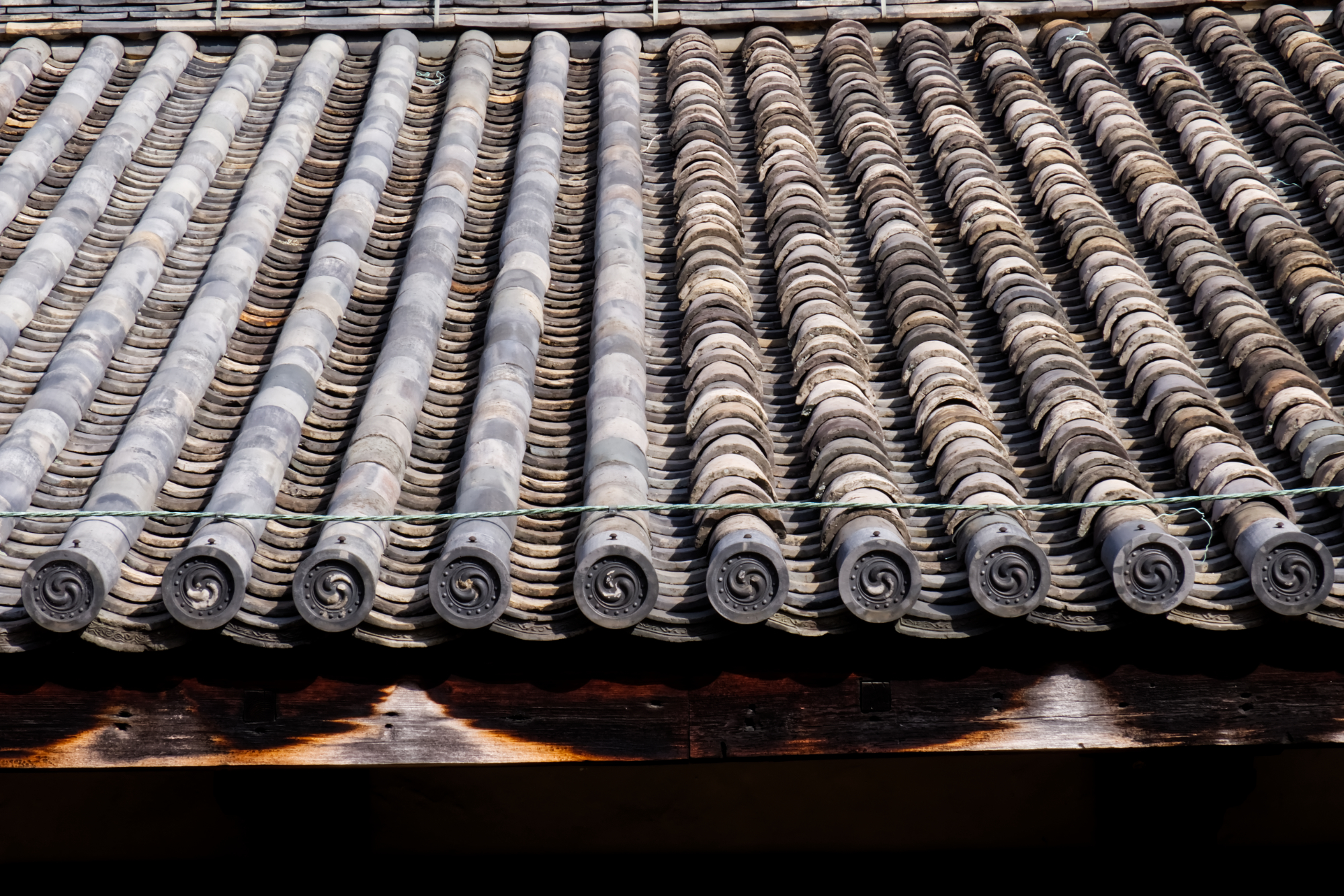 古瓦 行基瓦 無段式丸瓦 布目瓦 飛鳥 藤原 平城京 古瓦 行基瓦 無段式