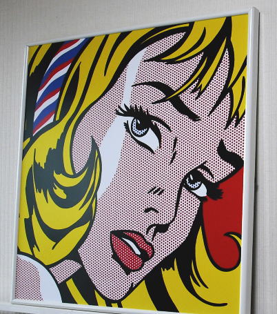 ロイ・リキテンスタイン ヘアリボンの少女 1965