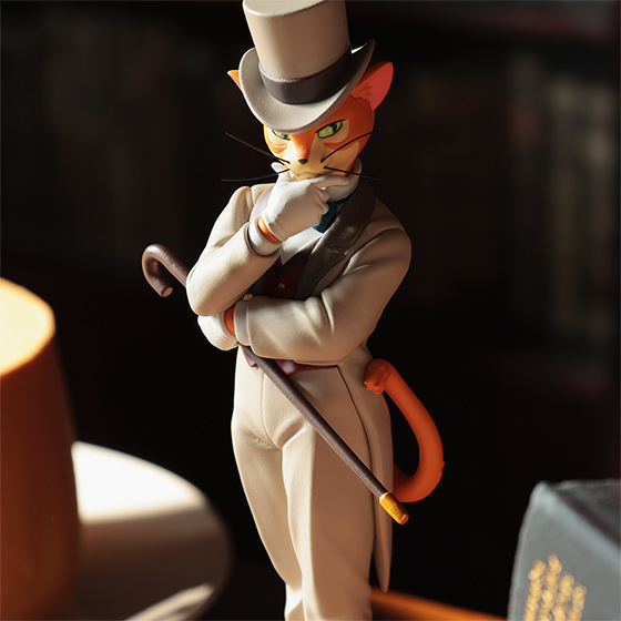 ジブリ映画『猫の恩返し』からバロン男爵の立体化オルゴールが登場。4