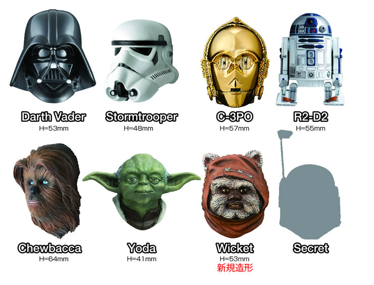 スター・ウォーズ リアルマスクマグネット発売！ | エンスカイNEWS