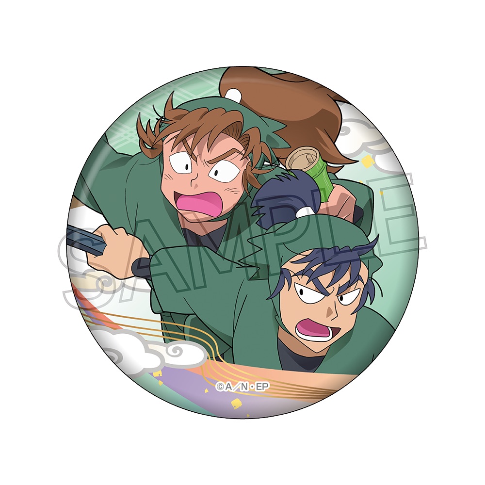 忍たま乱太郎 缶バッジ いろはの段 善法寺＆食満 | NHK キャラクター