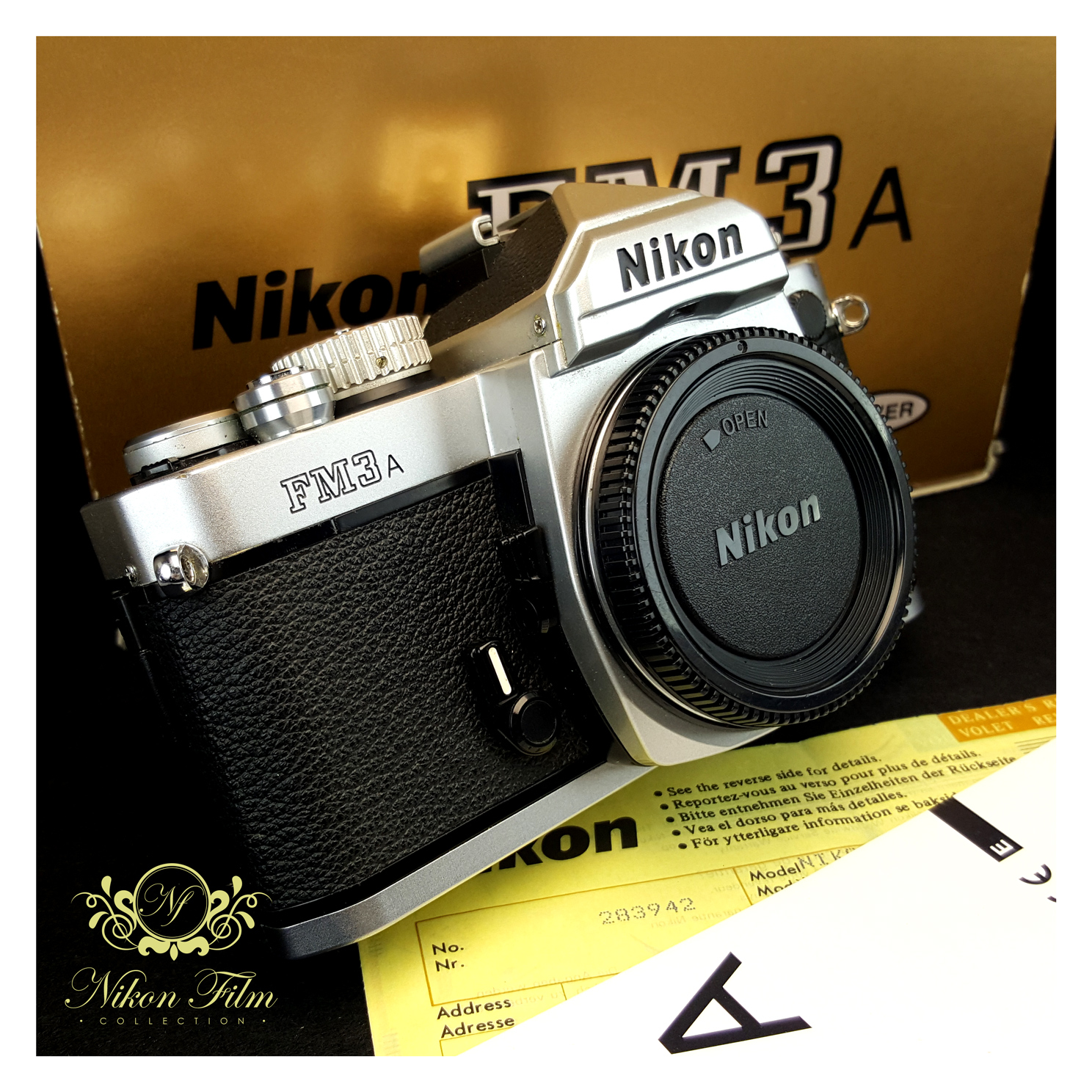 Nikon FM3a - Chrome - Boxed - NIKON-FILM