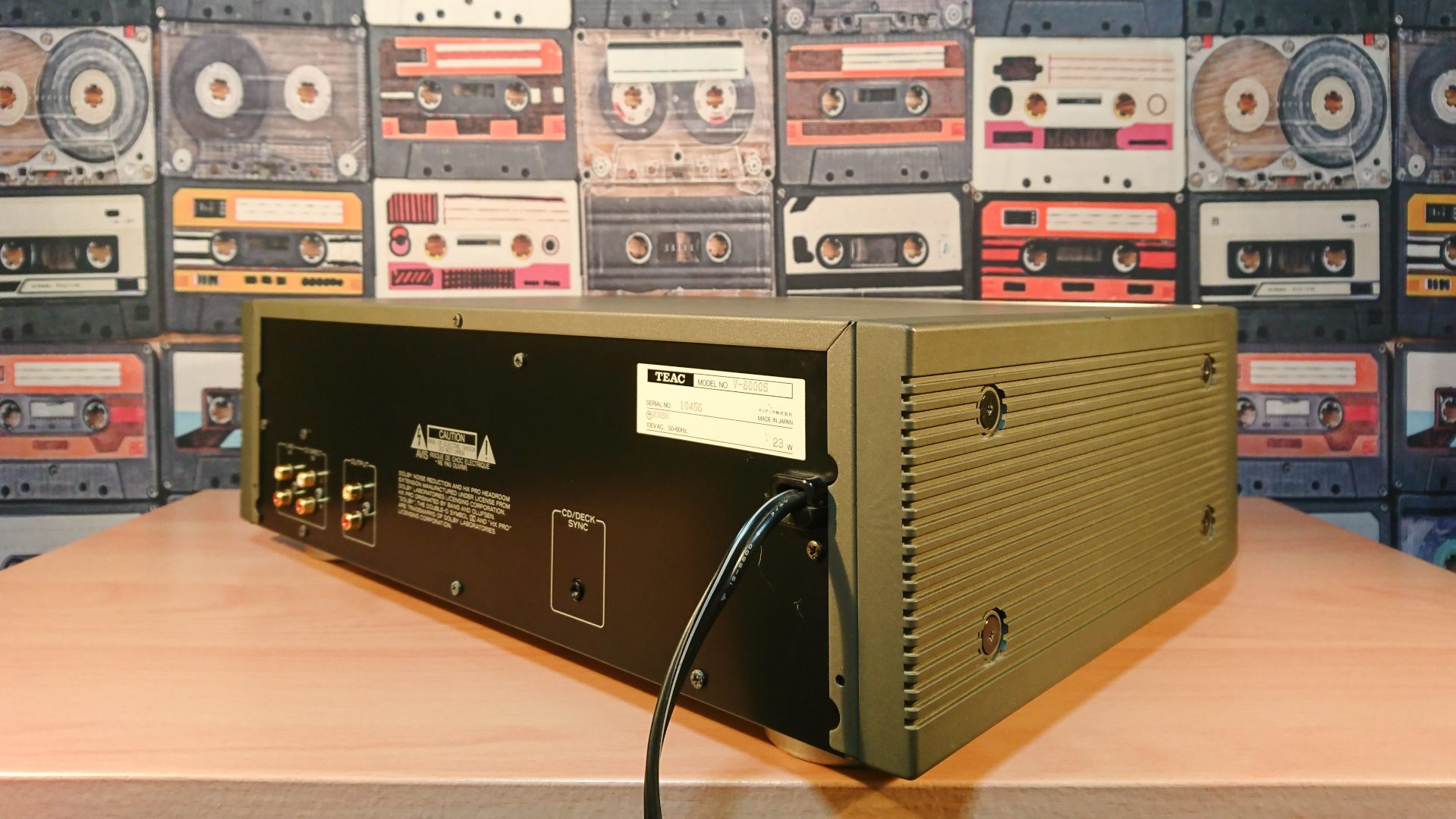 TEAC V-8000Sをリアル画像で紹介 | スーパーカセッターズ SuperCassetters'