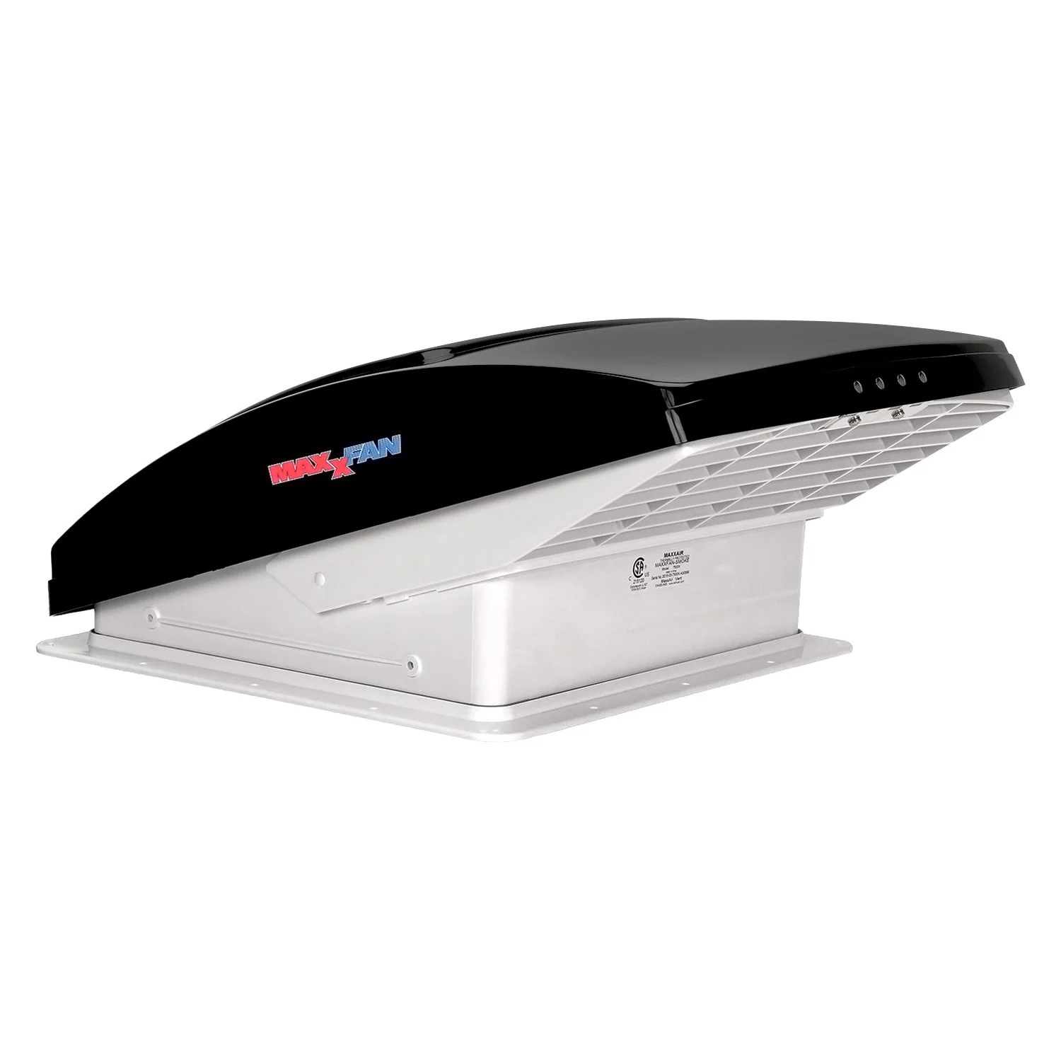 MaxxAir Maxxfan Deluxe Camper Roof Vent Fan (Smoke Tint) (00-06401K)